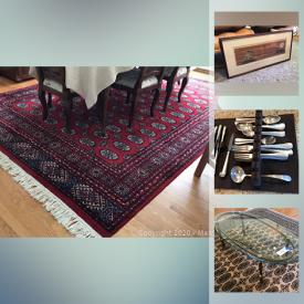 MaxSold Auction: This online auction features artworks, collectibles, furniture, electronics, appliances, wool area rugs, Dundas loom, books, bookcases, bakeware, gardening equipment, bicycles, clothing, sewing machine, exercise equipment, storage cabinets, Ryobi band saw, camping gear, tools and much more!