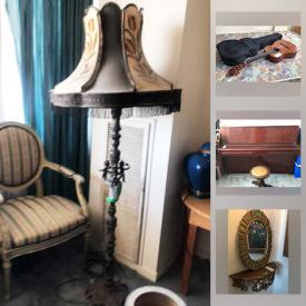 MaxSold Auction: This online auction features Kenmore electric range, furniture such as upholstered couch, dining table with chairs, and china cabinet, Schwinn bicycle, chandelier, Yamaha piano, Hondo guitar, books and much more!