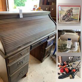 MaxSold Auction: This online auction features small kitchen appliances, collectible mini figurines, children's books, jewelry, fishing equipment, lawn mower, bicycles, vintage toys, board games, vintage costume jewelry, Willow tree figurines, cameras, Epson printer, power wheelchair and much more!