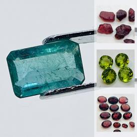 MaxSold Auction: This online auction features gemstones such as opals, natural cut emeralds, quartz, amethyst, tourmalines, garnets, aquamarine, citrines, sapphires and much more!