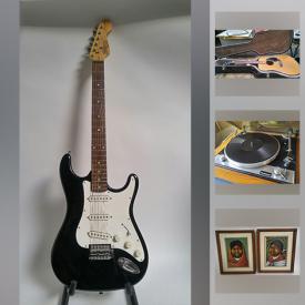 MaxSold Auction: This online auction features artworks, stage guitar w/ soft case, Sansui 771 receiver, commercial display unit, hand-knotted rugs, hot wheels, ARCHIE COMICS, records, vintage Sansui turntable and much more.