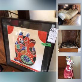 MaxSold Auction: This online auction features wooden cat figures, Hoselton figures, art glass, rug, photography lights, snorkeling gear, vintage Ukrainian typewriter, teak table, Libyan carved wooden masks and much more!