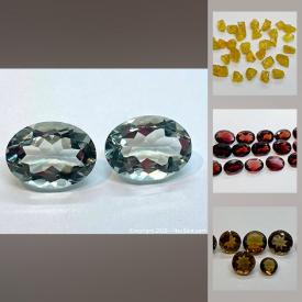 MaxSold Auction: This online auction features green amethysts, deep red garnets, hot pink sapphires, Australian opals and much more.