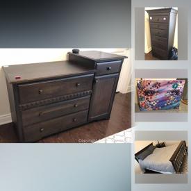 MaxSold Auction: This online auction features Lazare design art, Bohemia crystal vase, original abstract art, fire pit, area rugs, Yamaha guitar, lawnmower, Morigeau Lepine wood dresser, IKEA desks, plasma car ride-on toy and much more!