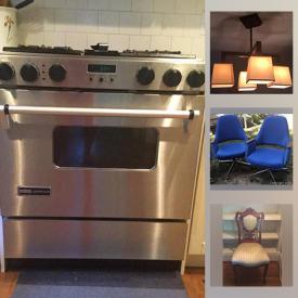 MaxSold Auction: This online auction features stainless steel dishwasher, Jenn-Air gas range, antique sconces, ceiling fans, Closet organizer Built-Ins, teak table, NIB ceramic tower heater, kitchen cabinets, bathroom tiles, antique electric fireplace, 35mm camera and much more!