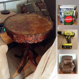 MaxSold Auction: This online auction features rugs, vacuum, televisions, model ships, Royal Crown Derby figurine, vintage books, lifting table, collector plates, stair lift, bedroom furniture, robotics, prints, sports equipment and much more!