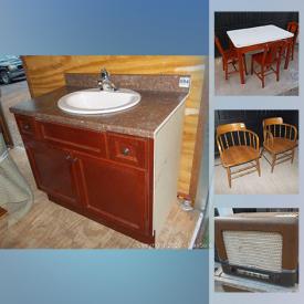 MaxSold Auction: This online auction is a fundraiser for Kamp Kiki Animal Sanctuary and features Etchings, Childs Dining Set, Honey Tins, RV Faucet, Wade Tea Figures, Ski Boots, Kids Toys, Iron Bed Frame, Vintage Radio, Pewter, Jewelry, Debit Machine, Swing Set and Much Much More!!