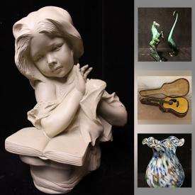 MaxSold Auction: This online auction features Royal Worcester, oil painting kit, vinyl records, vintage collectibles, Walt Disney World "100 years of Magic" commemorative 4"x6" picture frames, xylophone, books, vintage 1964 Barbie "Teenage Fashion Model" Doll, vintage bat kerosene lantern, 1990 Takamine 12 string acoustic guitar and much more!