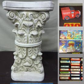 MaxSold Auction: This online auction features collector tins, crafting supplies, men's & ladies jackets, children's books & DVDs, Elvis memorabilia, small kitchen appliances, jewelry, RC cars, totes, golf clubs, toys, tools and much more!