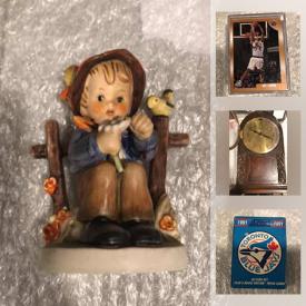 MaxSold Auction: This online auction features comic books, vintage sports cards, antique alarm clocks, sports collectibles, Hummels, movie cards, Canadian Hockey stamp and much more!