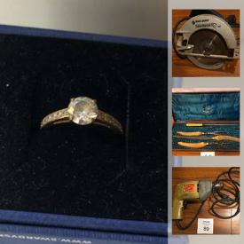 MaxSold Auction: This online auction features Swarovski jewelry, beauty products, antiques, ink cartridges, power tools, safety signed, iron clubs, safety equipment, hats and much more!