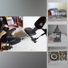 MaxSold Auction: This online auction features holiday decorations, fashion accessories, exercise equipment and much more!