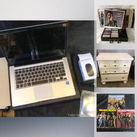 MaxSold Auction: This online auction features NIB banks, record collection, NIP children's clothing, pet grooming supplies, LED lights, NIB laptop, NIB earphones, tablets, game controllers, Hockey equipment, RC car, small kitchen appliances, air purifier, crystal collectibles, smartwatch, NIB digital drums and much more!