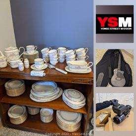 MaxSold Auction: This online auction features teacups, art glass, Ezekiel Budeli print, toddler learning toys, autographed baseballs, sports memorabilia, electric guitars, violin, men's snowboard, wedding dresses and much more!