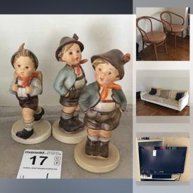 MaxSold Auction: This online auction features jewelry, artworks, furniture, electronics,  lamps, collectibles, figurines, Christmas decor, kitchenware, silverware, teacups and saucer, kitchen aid natural gas bbq, fur coat, books, cleaning supplies, clothing, rugs, tools and much more.