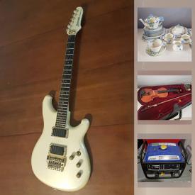 MaxSold Auction: This online auction features an Ibanez, Teisco and Fender electric guitars, Paragon Jasmin 32 Piece Bone China Tea Set, vinyl records, TG3000 Gas Generator, Trek Multitrack 7100 Hybrid Bike, collectible coins, Nintendo DSi, portable AC and much more!