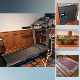 MaxSold Auction: This online auction features an ice drill, planer, grinder, ladders, spray gun, Gardall safe, Precor rower, treadmill, weights, projection equipment, collectible coins and much more!