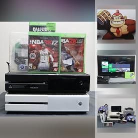 MaxSold Auction: This online auction features games, PS4 with TV, Skylanders, Commodore 64, XBox One with 46" TV, PS2, computer parts, HDMI projector, handheld games such as a PSP, 3ds, DS Lite and more PC games, retro games and much more!