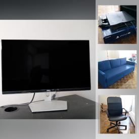 MaxSold Auction: This online auction features Samsung TV, IKEA swivel chair, Friheten sofabed, PlayStation 4, Micke desk, Trysil bed frame and much more!