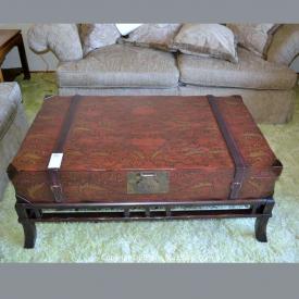 MaxSold Auction: This auction features framed prints, paintings and art works, a direct photo of Dorothea Steigerwald figurine of the "Bleib sein kind", Thomasville Chippendale mahogany sideboard and buffet,Shefield England silver, collectible old figurine,artificial flowers, dining tables and chairs, classy glassy table, rocking chair and footstool, armchairs, velvet couch, sofa, lamps, rug, magazines and other media, mirrors and much more.