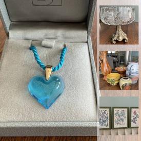 MaxSold Auction: This online auction features a crown ducal bowl, PlayStation games, loungers, collectible Hockey cards, Ikea Galant desk, NIB glassware, gold chains, matted photographs, leather furniture and much more!