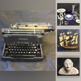 MaxSold Auction: This online auction features Canon camera, railroad cars, teacups, Pfaltzgraff, children's dolls & toys, sports memorabilia, Houdini collectibles, magic trick kits, board games, coins, antique books and much more!