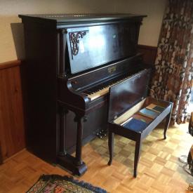 MaxSold Auction: This online auction features Wormwith piano, electric bed, art, stove, TV, fridge cameras, tables, lamps, books, sofa and much more!