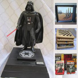 MaxSold Auction: This online auction features antique Doctor's bag, art supplies, antique ice skates, fitness watch, NIB salt lamp, vintage photos, power tools, vintage Duck decoys, Star Wars collectibles, vintage pyrex, sports cards, antique washing machine, dog supplies, XBOX 360 video games and much more!