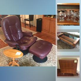 MaxSold Auction: This online auction features LCD TV, area rugs, recliner, wooden statue, swivel stools, bone China, binoculars, printer, dehumidifier, small Kitchen appliances, wicker patio set, lawnmower, power & hand tools and much more!