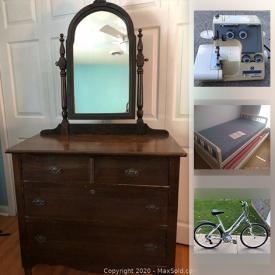 MaxSold Auction: This online auction features a Trundle bed, commuter bicycle, small kitchen appliances, NIB cabbage patch doll, surger, electric fireplace, area rugs, leap pads, Chainsaw, paw patrol collection, Halloween costume, children's books, Xbox & games, vintage books and much more!