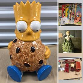 MaxSold Auction: This online auction features games, comics, magazines, books, bottles, collectibles, paperback books, Royal Doulton and much more!