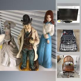 MaxSold Auction: This online auction features 11 pieces of ceramic dolls, Altec Lansing speaker system, 24 inch Samsung screen, paradigm subwoofer, outdoor gear, Nintendo game cubes and games, Nintendo and Gameboy collection and much more.