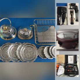 MaxSold Auction: This online auction features new in open box items such as doorbell camera, LED strip lights, power tool, microphones, electronic safes, small kitchen appliances, computer gear, massagers, tablet, power scooter and much more!