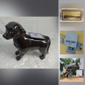 MaxSold Auction: This online auction features gaming to include Nintendo, XBox First Generation, Game Cube, Sega, Atari. Star Wars memorabilia, vinyl records, comics, board games, stamps, snowboards, camping, electronics, Tim Horton hockey trading cards and much more.