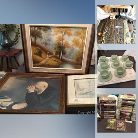 MaxSold Auction: This online auction features collectible spoons, Swarovski figurine, Spal dishware, pet gear, video games, costume jewelry, ski boots, vintage fireplace screen and much more!