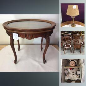 MaxSold Auction: This online auction features furniture including chairs and tables, decor including paints and lamps, glassware, electric fireplace and much more!