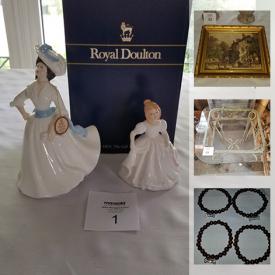 MaxSold Auction: This online auction features Royal Doulton figurines, toys, Christmas items, display items, a professional family photoshoot session, bread maker, gift packages, pet items, home health, fall items storage items, glass-topped accent tables and much more!