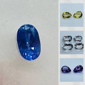 MaxSold Auction: This online auction features Gem Stones such as Blue Natural Sapphire, Carnelian, Opals, Citrines, Garnets, Moonstones, Amethysts, Tourmalines, Ammolite Triplet, Onyx, Pearl, and Cluster earrings, Beaded necklaces, ring and much more!