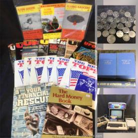 MaxSold Auction: This online auction features magic books such as an 1800s Illusions book, conjuring books, history of magic and more, chess books, antique locksmith items, Commodore 64, VHS, magic magazines, vintage Macintosh computer and much more!