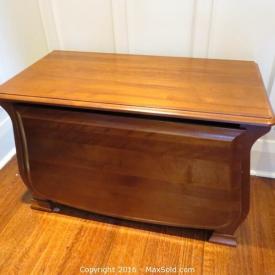 MaxSold Auction: This auction features Ethan Allen entertainment cabinet and armoire,King sleigh bed, storage shelves, bathroom decor,tables and chairs,lamps, fireplace set,hunter ceiling fans,fridge,Honda lawn mover,Helly Hanson boots,Chanel shoes and much more.