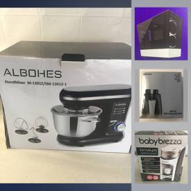 MaxSold Auction: This online auction features kid's toys, and open boxed items such as a drone, binoculars, popcorn machine, cordless vacuum, VTech learning table, remote control truck, small kitchen appliances, gamin gear and much more!