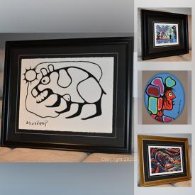 MaxSold Auction: This online auction features Norval Morrisseau Acrylics, and fine art framed prints by Christian Morrisseau, Norval Morrisseau, Franklin Carmichael, Don Chase, Jackson Beardy, Tom Thomson, Lawren Harris, Benjamin Chee Chee, Pablo Picasso, and much more! 