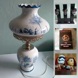 MaxSold Auction: This online auction features small kitchen appliances, collector plates, halloween costumes, telescope, new baby items, toys, star wars collectibles, find Translucent China, costume jewelry, and much more!