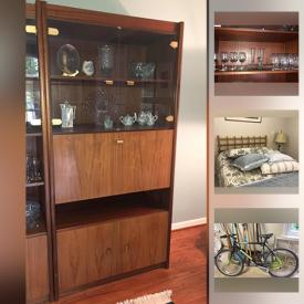 MaxSold Auction: This online auction features Guardian cookware, signed & numbered artist proofs, display cabinets, board games, Longaberger baskets, bicycle, generator, Bernhardt sofa & chair, art pottery and much more!