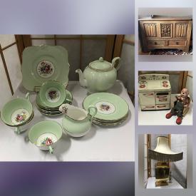 MaxSold Auction: This online auction features vintage furniture, jewellery, beer steins, vintage toys, vintage kitchen items, vintage fine china, antique nautical compass, sporting equipment and much more.