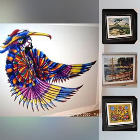 MaxSold Auction: This online auction features fine art framed prints by Morrisseau, Picasso, Thomson, Gagnon, Carr and many more!