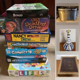 MaxSold Auction: This online auction features vintage mirror, Murano style vase, camera, board games, coins, Cuisinart bread maker, kitchen gadgets and much more!