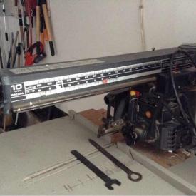 MaxSold Auction: This online auction features Sears/Craftsman radial arm saw, ping pong table, watercolours,small freezer,Craftsman snow blower, antique baking tray, double bed, rugs, chairs and much more!