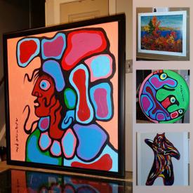 MaxSold Auction: This online auction features art by Norval Morrisseau, Franklin Carmichael, Tom Thomson, Christian Morrisseau, AJ Casson and more!