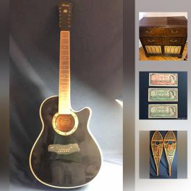 MaxSold Auction: This online auction features outboard boat motor, Canadian & US bills, sports cards, world coins & currency, Hockey jerseys, antique plates, Red Rose tea figurines, figure skates, travel guitar, camping gear and much more!